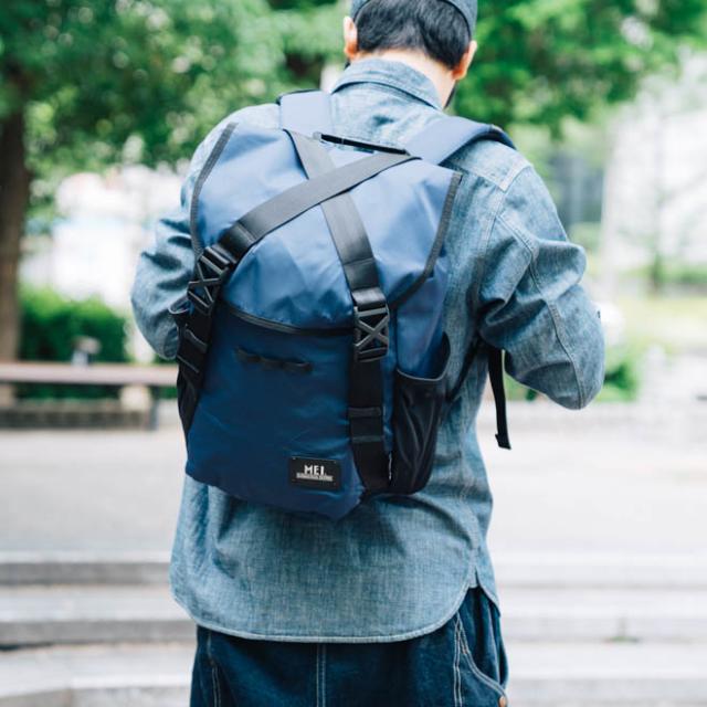 MEI エムイーアイ メイ Scrambler W belt top rid pack スクランブラー バックパック リュック ナイロン メンズ レディース バッグ かばん 軽い おしゃれ アウトドア サスティナブル_18
