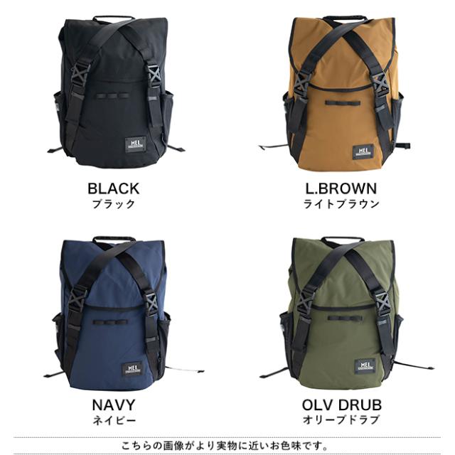 MEI エムイーアイ メイ Scrambler W belt top rid pack スクランブラー バックパック リュック ナイロン メンズ レディース バッグ かばん 軽い おしゃれ アウトドア サスティナブル_19