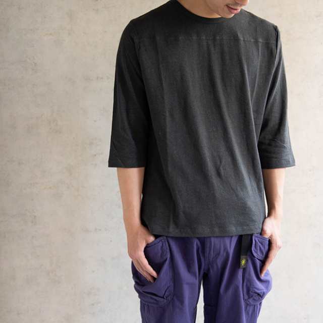 GOHEMP ゴーヘンプ BASIC FOOTBALL TEE Tシャツ 7分丈 カットソー