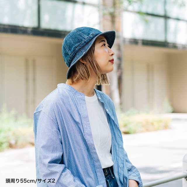 HIGHER ハイヤー SELVEDGE DENIM HAT USED ハット デニム デニムハット 