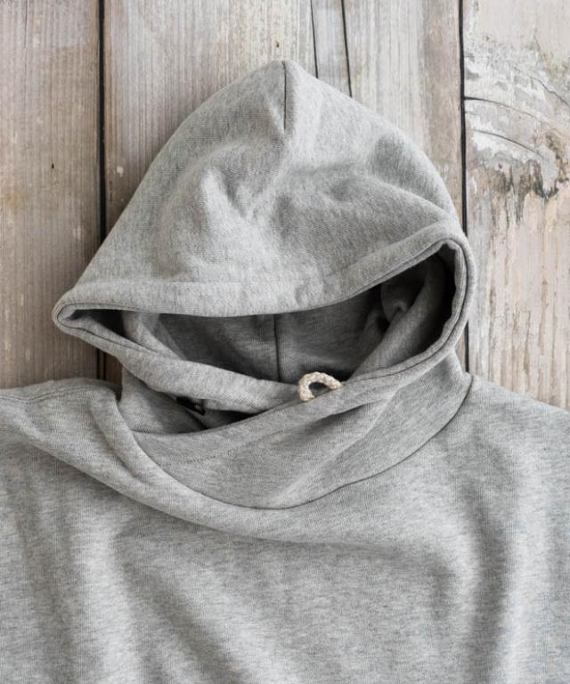GOHEMP ゴーヘンプ HEMP SHAWL HOODY パーカー メンズ レディース 麻 オーガニックコットン 綿 黒 白 灰色 青 緑 裏起毛 春 秋 冬 暖かい_9