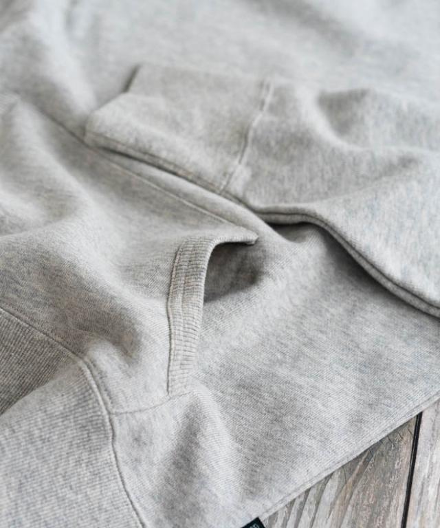 GOHEMP ゴーヘンプ HEMP SHAWL HOODY パーカー メンズ レディース 麻 オーガニックコットン 綿 黒 白 灰色 青 緑 裏起毛 春 秋 冬 暖かい_11