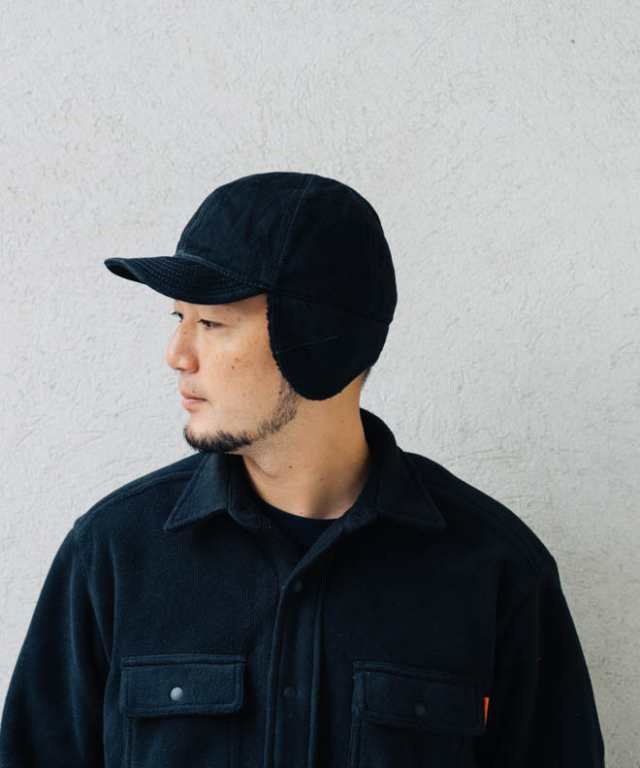 HIGHER ハイヤー DENIM & KATSURAGI HUNTER CAP デニム＆カツラギ