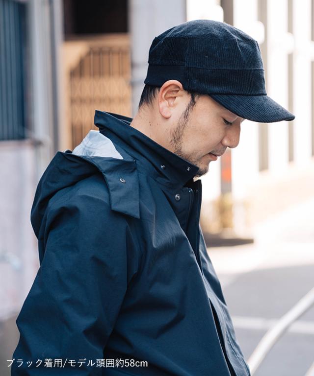 nakota ナコタ コーデュロイコットンリブワークキャップ 帽子 メンズ