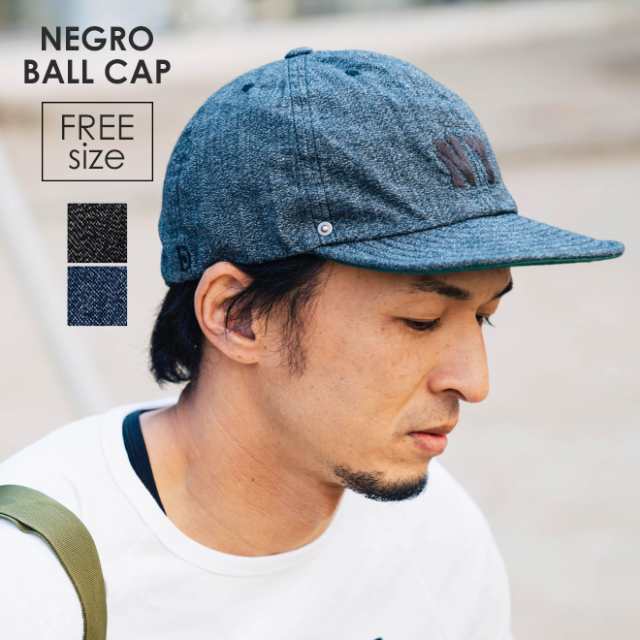 DECHO デコー NEGRO BALL CAP ニグロボールキャップ 綿 メンズ