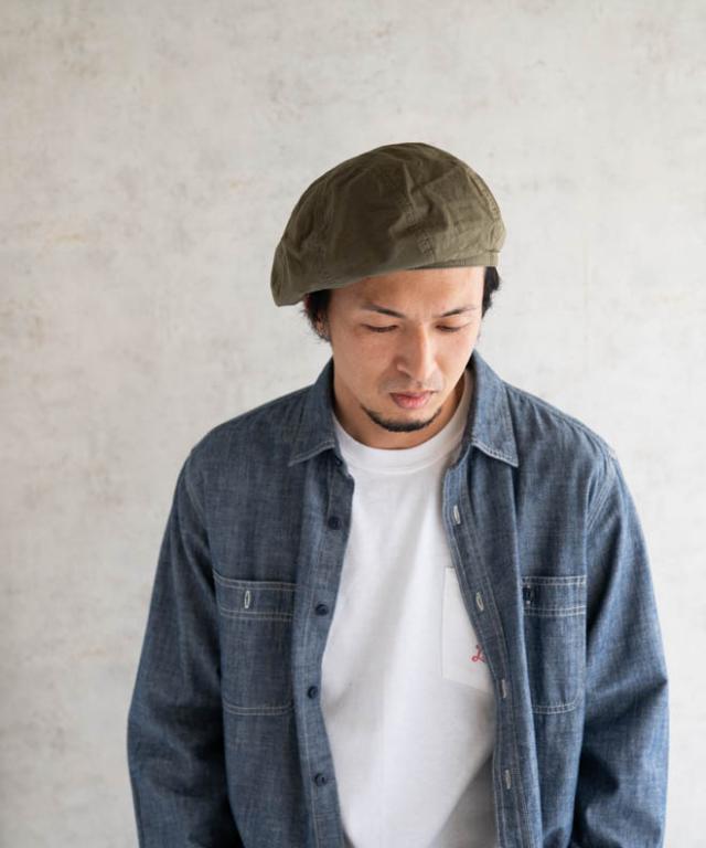 HIGHER ハイヤー WEATHER VINTAGE WASHER WIDE BERET ウェザー