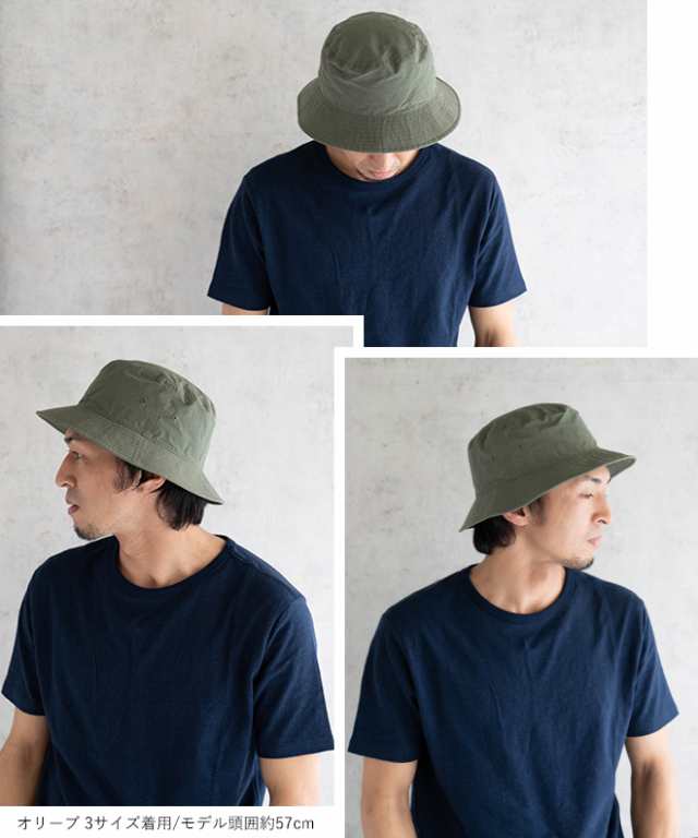 HIGHER ハイヤー C/N塩縮グログランバケットハット バケハ 帽子 HIGHER ハイヤー C/N塩縮グログランバケットハット バケハ 帽子