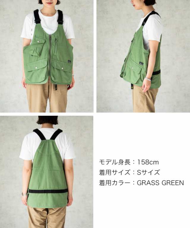 GOHEMP ゴーヘンプ HEMP UTILITY VEST ヘンプユーティリティーベスト