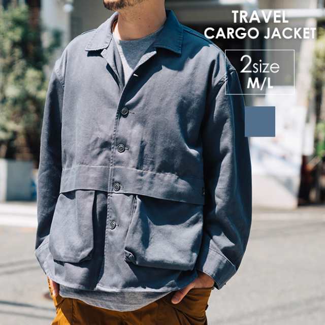 GOHEMP ゴーヘンプ TRAVEL CARGO JACKET トラベルカーゴジャケット