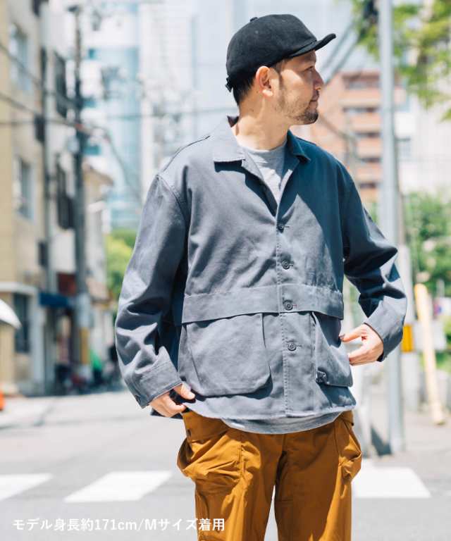 GOHEMP ゴーヘンプ TRAVEL CARGO JACKET トラベルカーゴジャケット