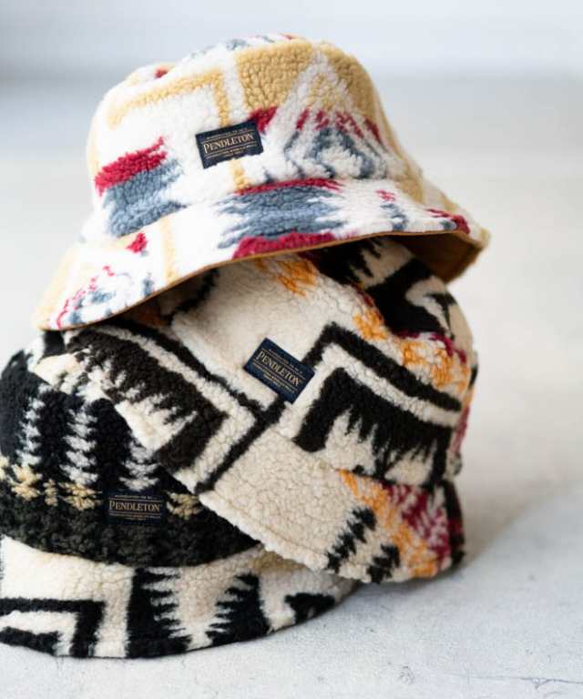 PENDLETON ペンドルトン BOA BUCKET HAT ボア ハット メンズ