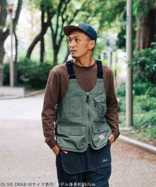 GOHEMP ゴーヘンプ FIRE RIDGE VEST ベスト ウェア ヘンプコットン