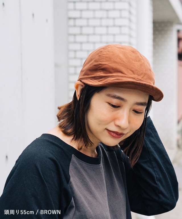 HIGHER ハイヤー GIZA MOLESKIN BEAK CAP ビークキャップ ツバ短