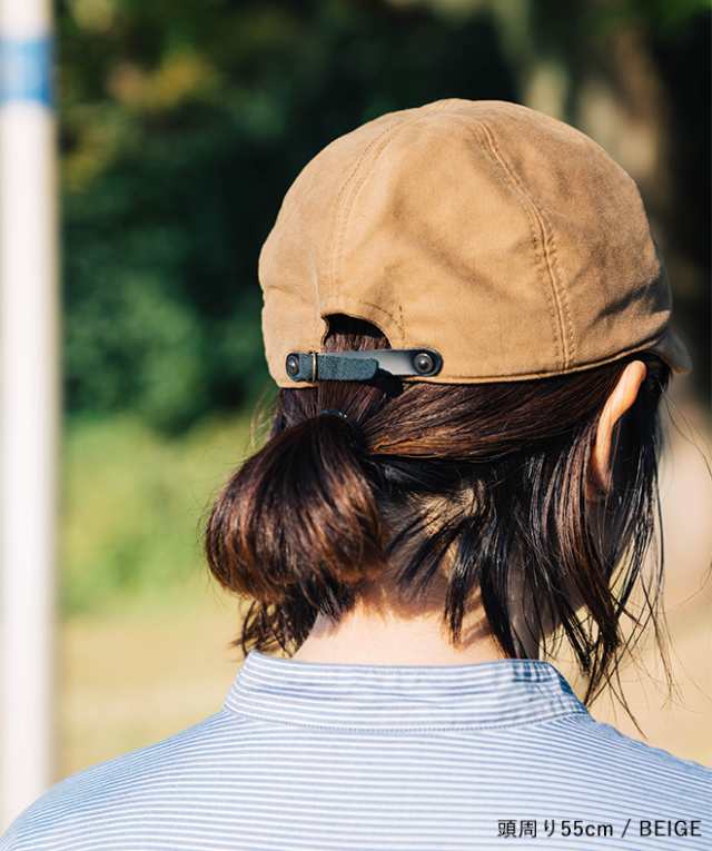 HIGHER ハイヤー GIZA MOLESKIN BEAK CAP ビークキャップ ツバ短