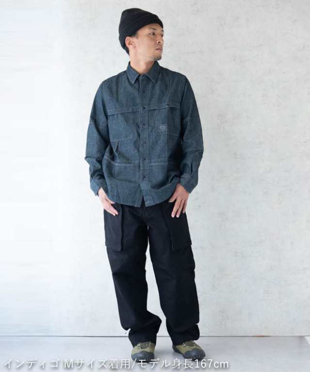 snow peak スノーピーク TAKIBI Light Denim Utility Shirt 焚火