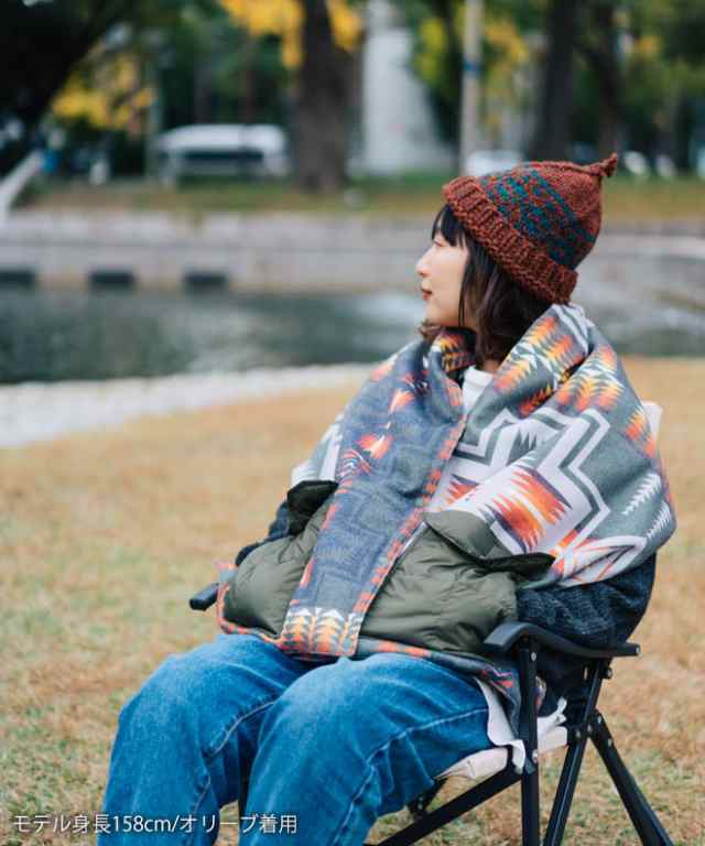 PENDLETON×TAION ペンドルトン タイオン REVERSIBLE DOWN STOLE ダウン