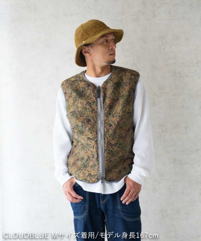 GOHEMP ゴーヘンプ BROWN LODGE VEST ブラウンロッジ ベスト メンズ