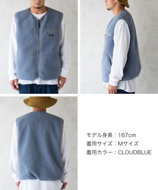 GOHEMP ゴーヘンプ BROWN LODGE VEST ブラウンロッジ ベスト