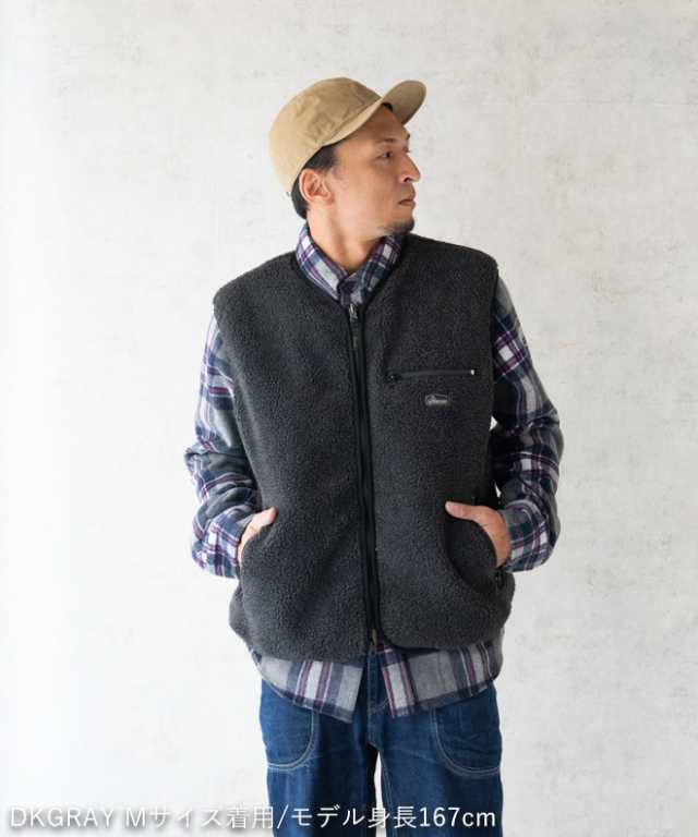 GOHEMP ゴーヘンプ BROWN LODGE VEST ブラウンロッジ ベスト メンズ