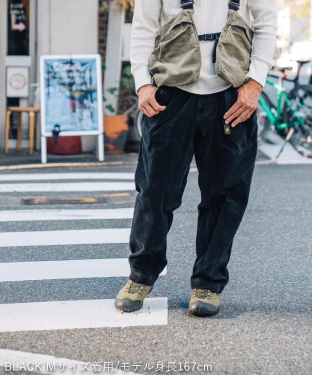 GOHEMP ゴーヘンプ TRAVELER EASY PANTS コーデュロイパンツ テーパードパンツ ヘンプ 麻 メンズ レディース ズボン キャンプ アウトドア_1