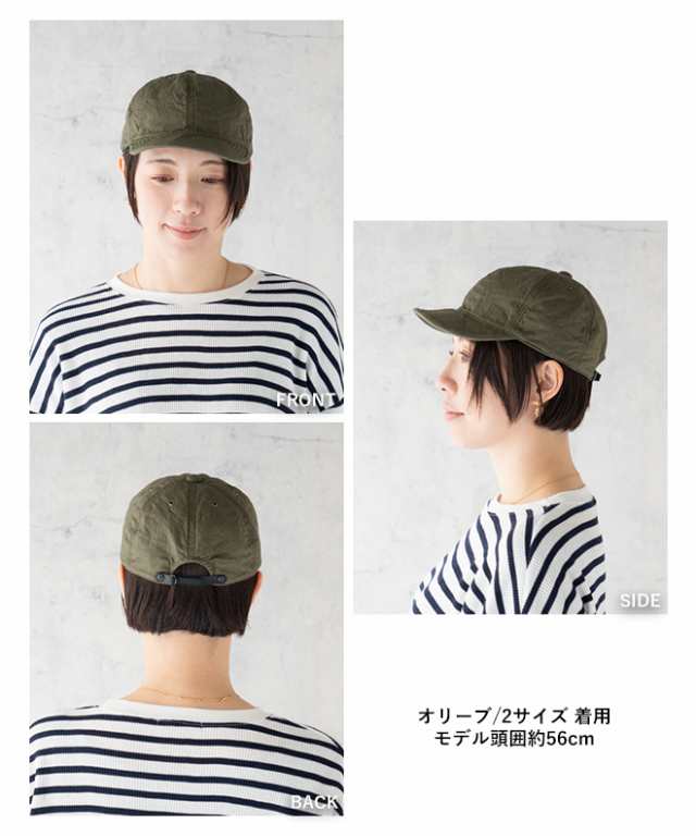 HIGHER ハイヤー STITCH CLOTH CAP ステッチクロスキャップ 綿 コットン100% メンズ レディース 帽子 サイズ調整可能  おしゃれ 軽い 涼し｜au PAY マーケット