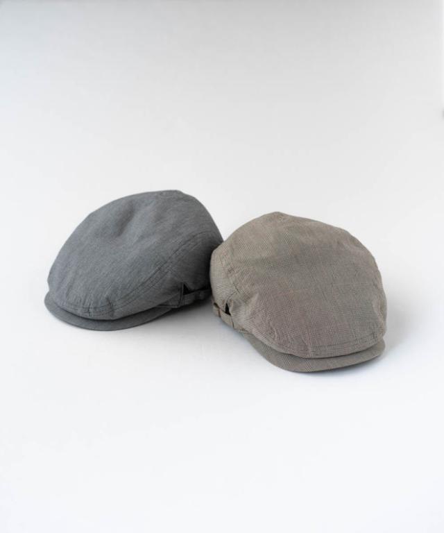 KNOX ノックス SIDE BELT HUNTING CAP サイドベルトハンチング 帽子 日本製 大きいサイズ メンズ レディース おしゃれ かっこいい プレゼント ギフト 春 夏 秋 冬 無地 柄 ブラック ベージュ グレー グレンチェック ピンチェック_11