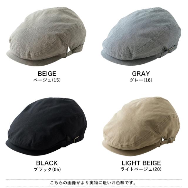 KNOX ノックス SIDE BELT HUNTING CAP サイドベルトハンチング 帽子 日本製 大きいサイズ メンズ レディース おしゃれ かっこいい プレゼント ギフト 春 夏 秋 冬 無地 柄 ブラック ベージュ グレー グレンチェック ピンチェック_19