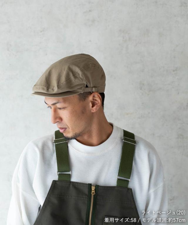KNOX ノックス SIDE BELT HUNTING CAP サイドベルトハンチング 帽子 日本製 大きいサイズ メンズ レディース おしゃれ かっこいい プレゼント ギフト 春 夏 秋 冬 無地 柄 ブラック ベージュ グレー グレンチェック ピンチェック_8