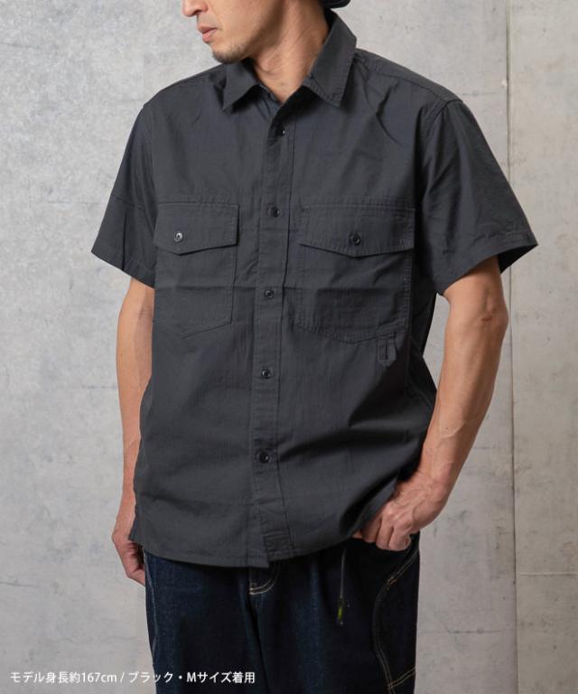 snow peak スノーピーク TAKIBI Light Ripstop Shirt シャツ 半袖