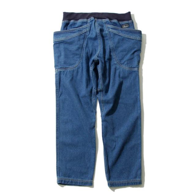 GOHEMP ベンダーアンクルカットパンツ デニム リブ GOHEMP ゴーヘンプ VENDOR ANKLE CUT PANTS ユーズドウォッシュ
