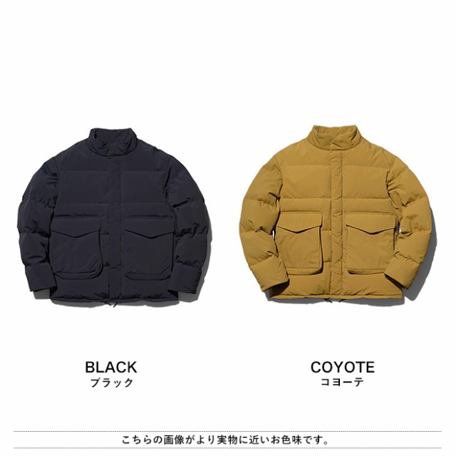 snow peak スノーピーク Recycled Down Jacket リサイクル ダウン ジャケット スタンドカラー 耐久 撥水 保温 軽量 洗濯可能 メンズ レデ