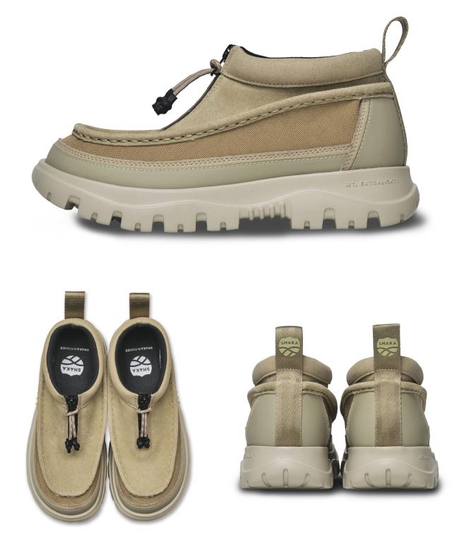 SHAKA シャカ ZIP MOCCASIN BOOTIE EX シャカ モカシンシューズ ジップブーティー モックシューズ モカシン ジップ付き シューズ ブーツ スリッポン 軽量 撥水 防寒 防滑 履きやすい アウトドア キャンプ タウンユース カジュアル メンズ レディース 秋冬 靴_12