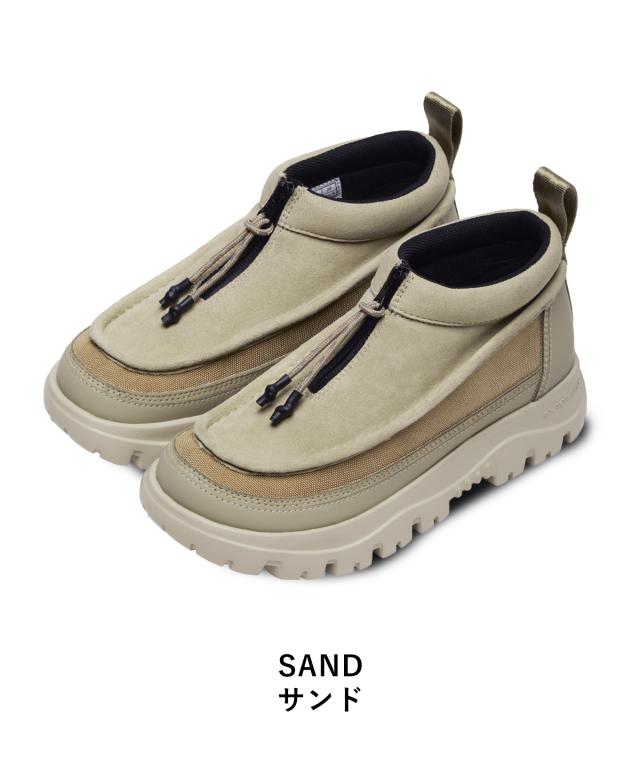 SHAKA シャカ ZIP MOCCASIN BOOTIE EX シャカ モカシンシューズ ジップブーティー モックシューズ モカシン ジップ付き シューズ ブーツ スリッポン 軽量 撥水 防寒 防滑 履きやすい アウトドア キャンプ タウンユース カジュアル メンズ レディース 秋冬 靴_14