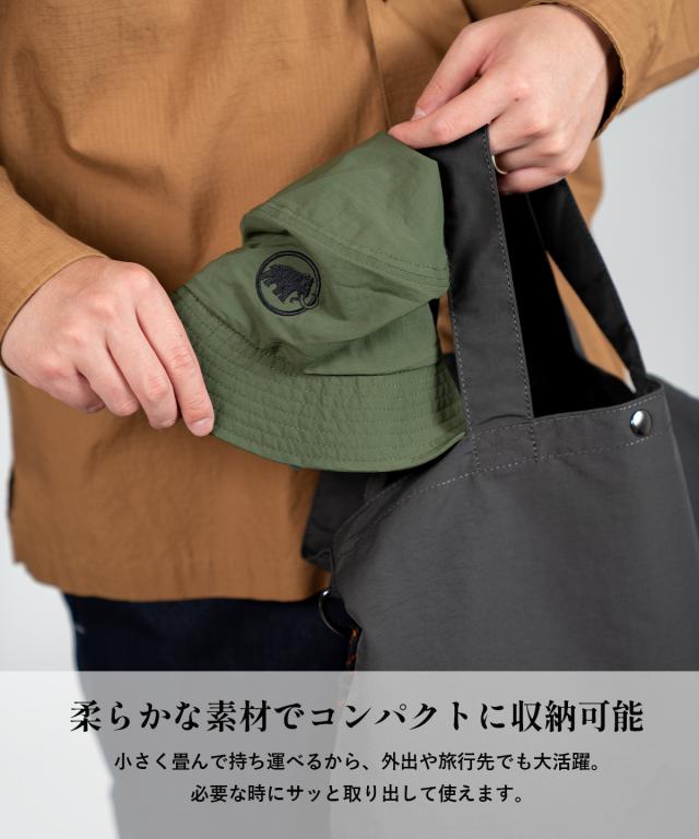 mammut マムート ハイランド バケット ハット 帽子  バケットハット 防風 防水 速乾 メンズ レディース キャンプ アウトドア アジアンフィット キャンプ 釣り アウトドア 登山 GORE-TEX 高機能 高性能 丈夫 強い 頑丈 手洗い可能 黒 緑_4