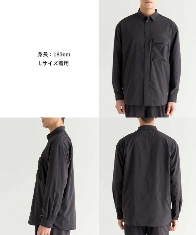 NANGA ナンガ PLC EXCURSION SHIRT 長袖シャツ メンズ レディース
