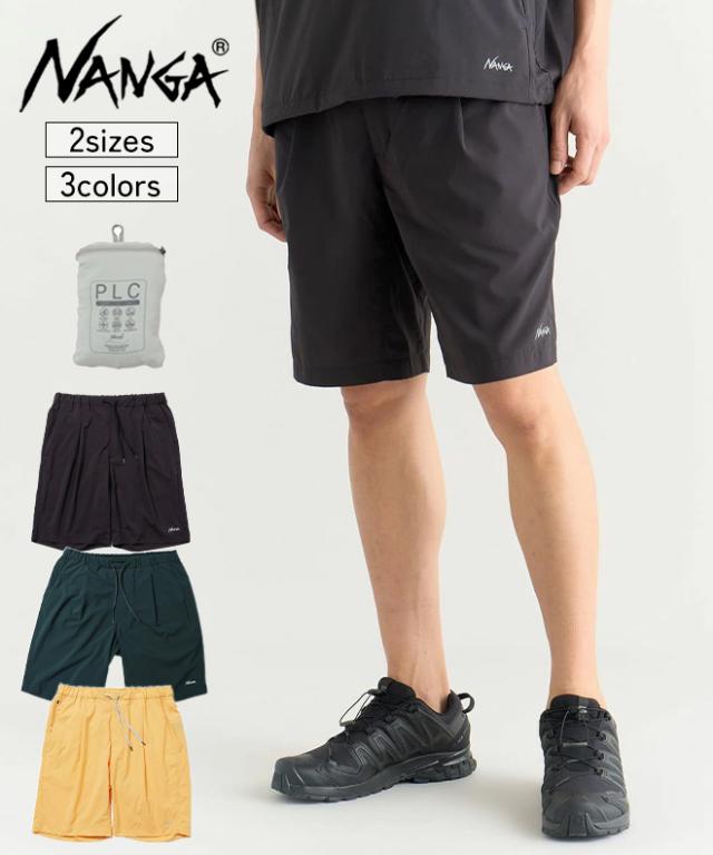 NANGA ナンガ PLC EXCURSION SHORTS ショートパンツ ハーフパンツ 短パン メンズ レディース パッカブル 軽量 コンパクト 持ち運び 吸水速乾 キャンプ アウトドア フェス_1