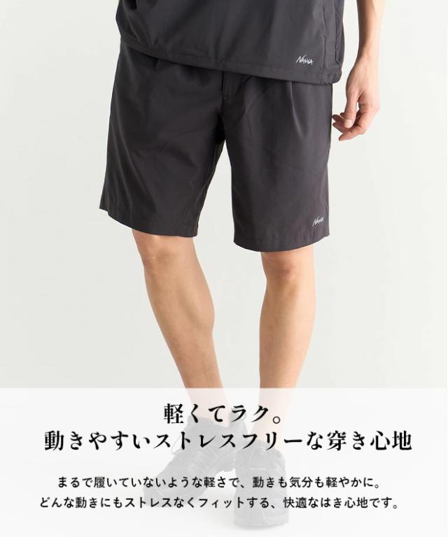 NANGA ナンガ PLC EXCURSION SHORTS ショートパンツ ハーフパンツ 短パン メンズ レディース パッカブル 軽量 コンパクト 持ち運び 吸水速乾 キャンプ アウトドア フェス_2
