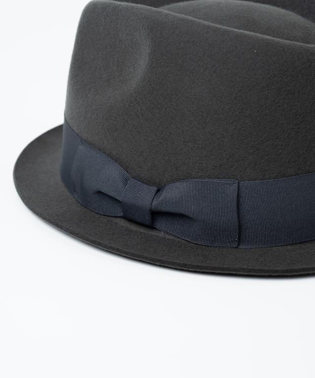ReqHatter  【レックハッター】 SHORT BRIM HAT 帽子 ハット フェルトハット メンズ レディース ウール ブラック_9