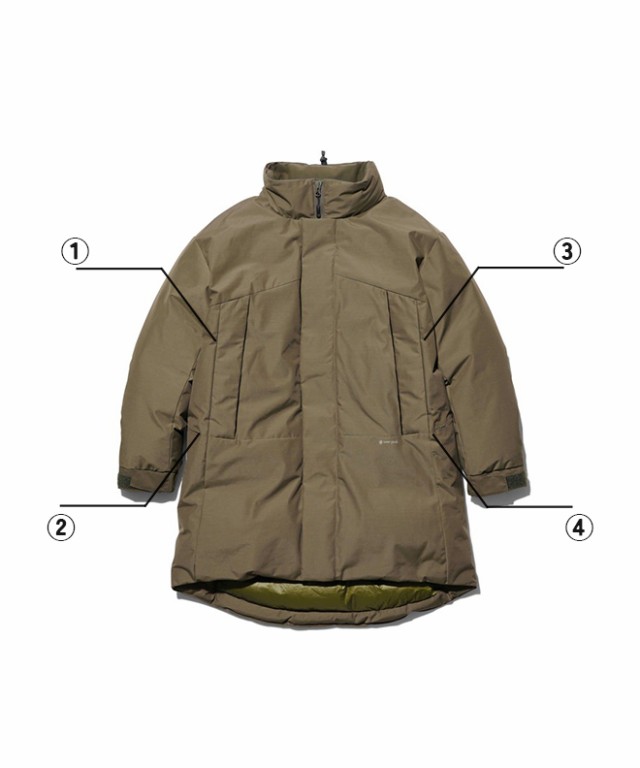 snow peak スノーピーク 2L Down Coat ダウンコート ジャケット 耐久