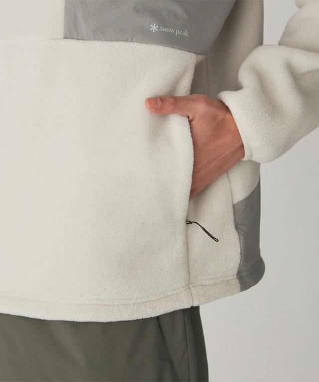 snowpeak スノーピーク Double Face Fleece Hoodie フリース フーディー パーカー 軽量 通気性 耐久性 伸縮 丈夫 アウトドア 防寒 冬_9