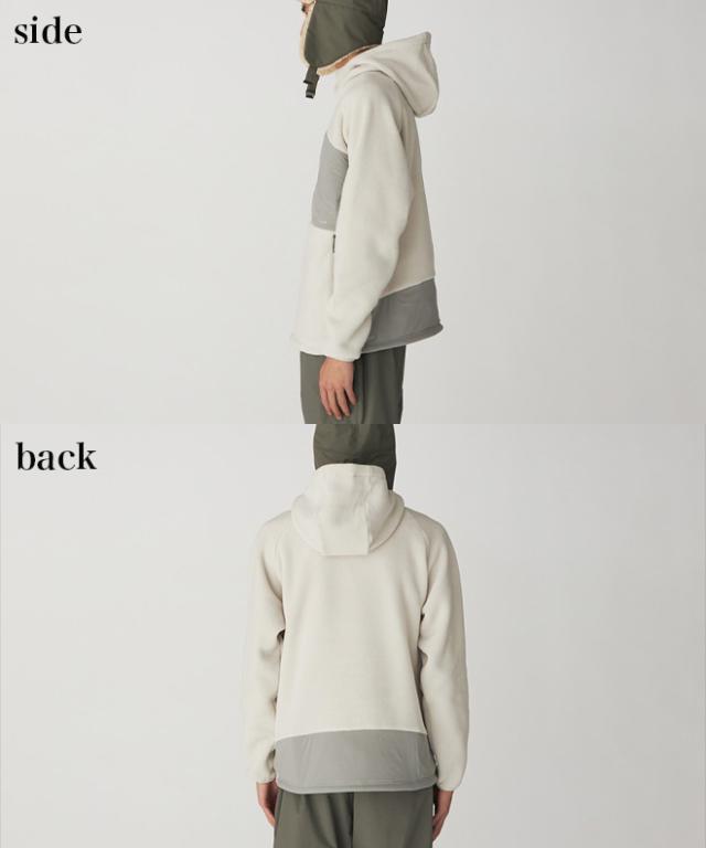 snowpeak スノーピーク Double Face Fleece Hoodie フリース フーディー パーカー 軽量 通気性 耐久性 伸縮 丈夫 アウトドア 防寒 冬_3