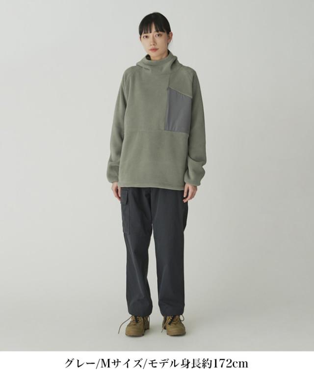 snowpeak スノーピーク Double Face Fleece Hoodie フリース フーディー パーカー 軽量 通気性 耐久性 伸縮 丈夫 アウトドア 防寒 冬_4