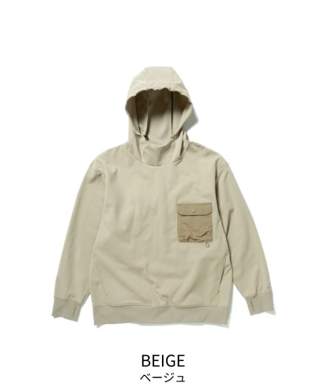 snowpeak スノーピーク Insect Shield Hoodie インセクトシールド フーディー パーカー 長袖 メンズ レディース ユニセックス 防虫加工 高機能素材 ストレッチ 春 夏 アウトドア キャンプ 軽量 防シワ_12
