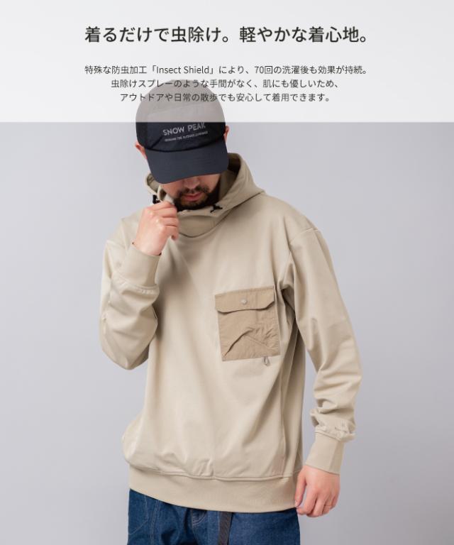 snowpeak スノーピーク Insect Shield Hoodie インセクト snowpeak スノーピーク Insect Shield Hoodie インセクト