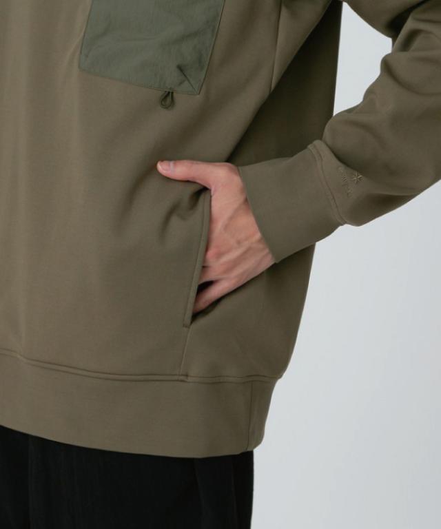snowpeak スノーピーク Insect Shield Hoodie インセクトシールド フーディー パーカー 長袖 メンズ レディース ユニセックス 防虫加工 高機能素材 ストレッチ 春 夏 アウトドア キャンプ 軽量 防シワ_4
