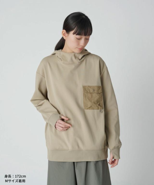 snowpeak スノーピーク Insect Shield Hoodie インセクトシールド フーディー パーカー 長袖 メンズ レディース ユニセックス 防虫加工 高機能素材 ストレッチ 春 夏 アウトドア キャンプ 軽量 防シワ_7