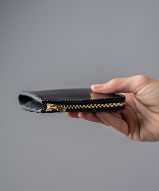 REACT リアクト SHELL CORDVAN L ZIP COMPACT WALLET 財布 メンズ レディース 革 コードバン レザー 日本製 プレゼント ギフト 贈り物 お祝い 小さい ミニ_9