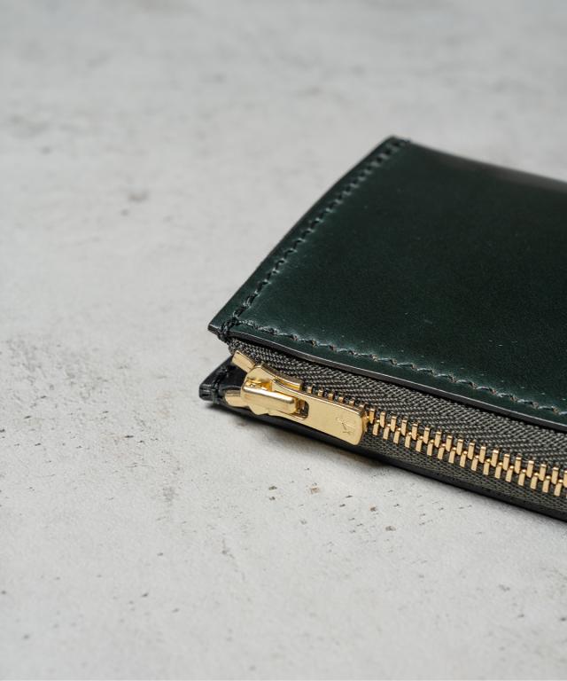 REACT リアクト SHELL CORDVAN L ZIP COMPACT WALLET 財布 メンズ レディース 革 コードバン レザー 日本製 プレゼント ギフト 贈り物 お祝い 小さい ミニ_12