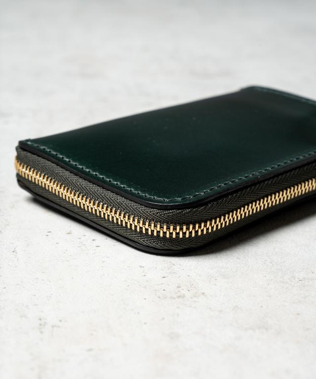 REACT リアクト SHELL CORDVAN L ZIP COMPACT WALLET 財布 メンズ レディース 革 コードバン レザー 日本製 プレゼント ギフト 贈り物 お祝い 小さい ミニ_13