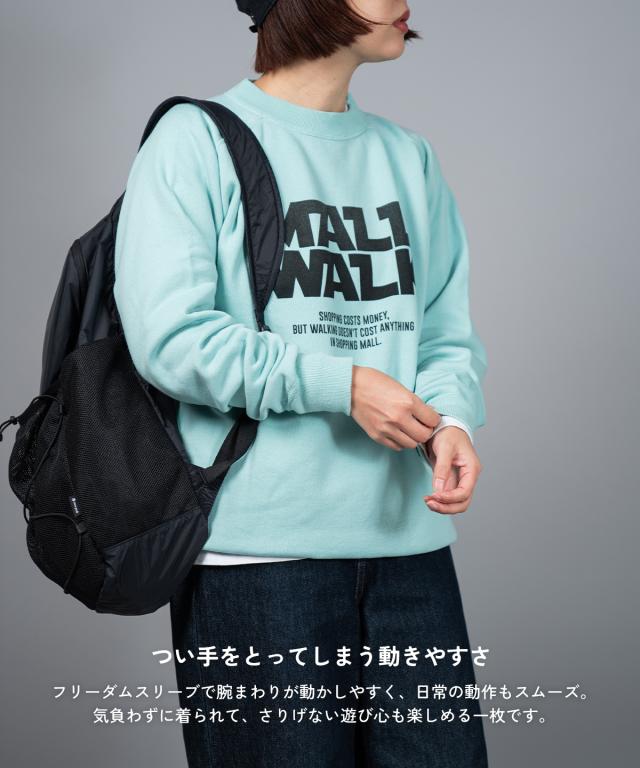 A.G.SPALDING&BROS エージースポルディング&ブロス Freedom sleeve プリント 古着風 ビッグシルエット 大きい ゆったり おしゃれ アメカジ